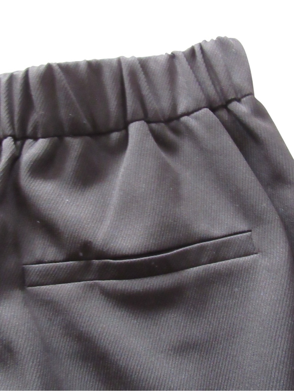 Modern Citizens Black Pants XS Straight Leg Elastic Waist High Rise Careerwear - Picture 7 of 11